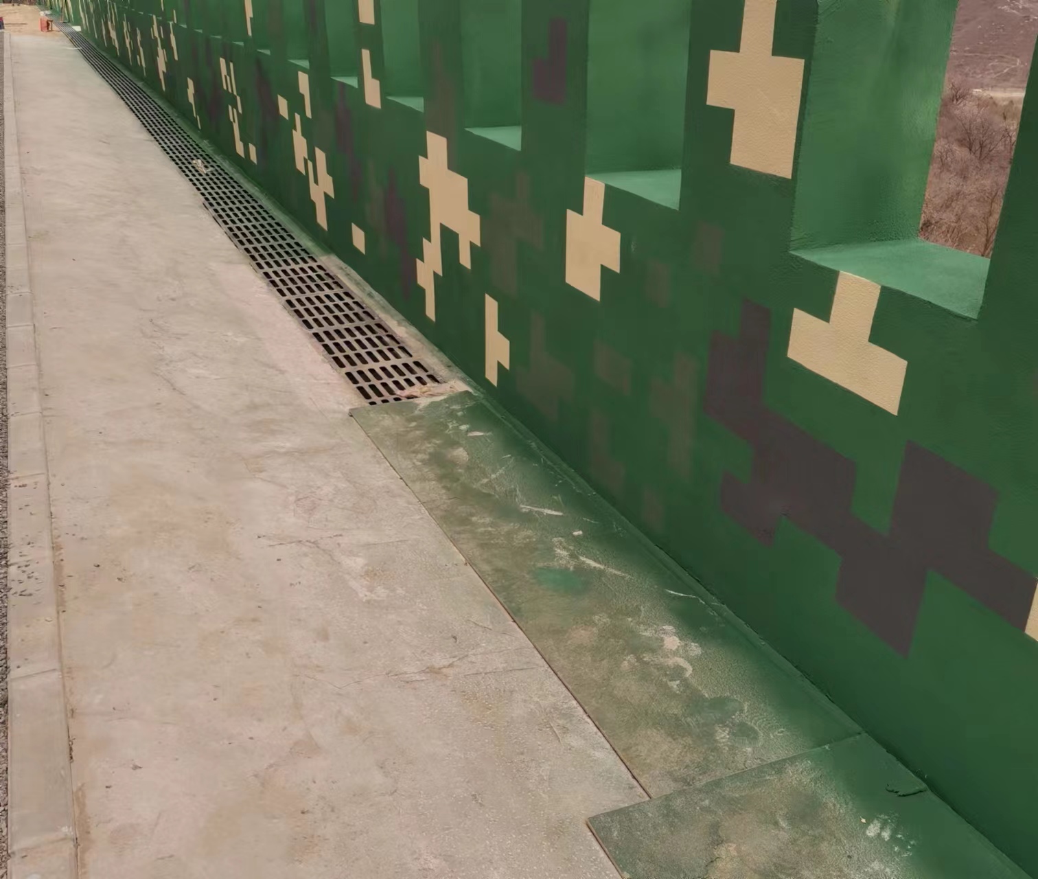 抚顺围墙迷彩喷涂,数迷彩漆